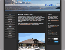 Tablet Screenshot of chaletelicer.com